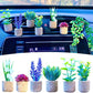 🎉 Begrænset kampagne 🎉 3D Plants Shape Car Parfume Clip