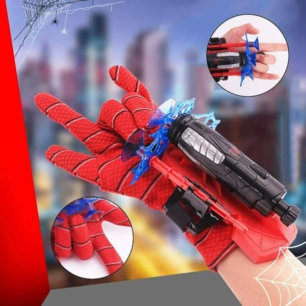 Spider Web Launcher Legetøj (Bliv en superhelt)
