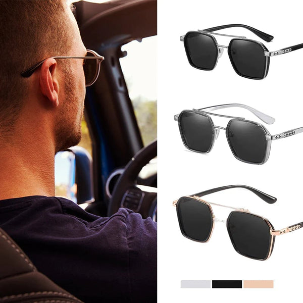 Smukke solbriller med UV-beskyttelse til mænd