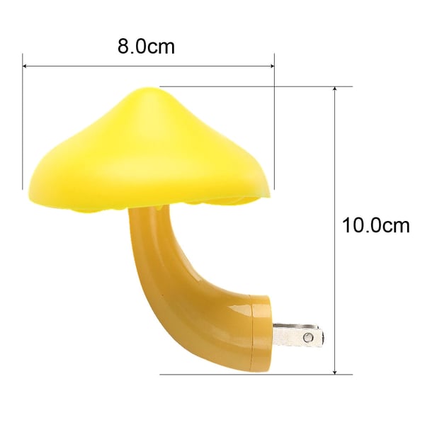 (🍄VARMT UDSALG NU-48% RABAT) - Magic Mushroom Sensor Night Light (KØB 3 FÅ 1 GRATIS)