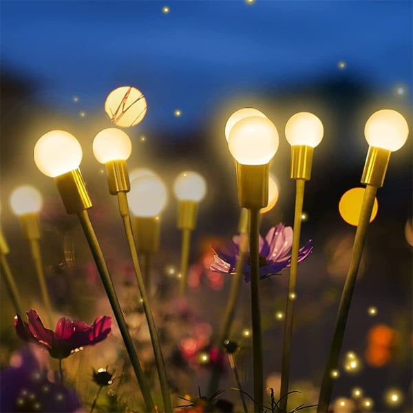 🔥Sidste dag 70% RABAT- Solcelledrevet Firefly Garden Light