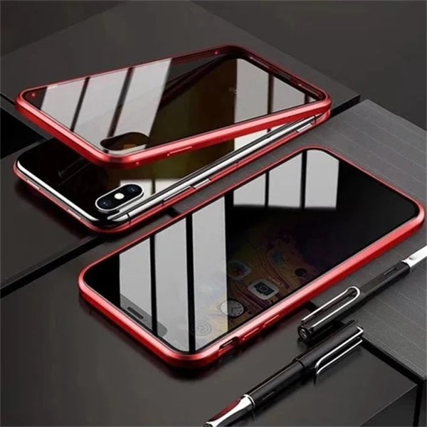 Anti-peep Magnetic Phone Case For iPhone
