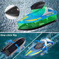 RC-Hochgeschwindigkeitsboot, LED-Lichtboot, wiederaufladbares Kinderspielzeugboot