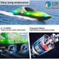 RC-Hochgeschwindigkeitsboot, LED-Lichtboot, wiederaufladbares Kinderspielzeugboot