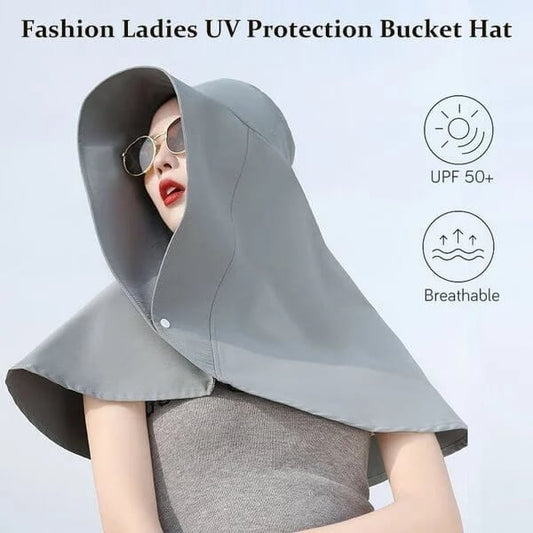 🔥SOMMER HOT SALE - DAMEMODE UV PROTECTION BUCKET HAT