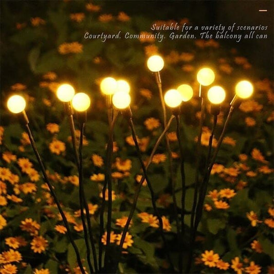 🔥Sidste dag 70% RABAT- Solcelledrevet Firefly Garden Light